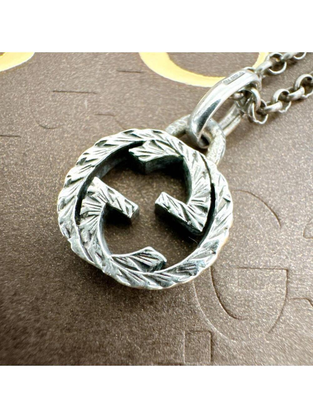 Gucci Interlocking G Necklace Pendant #234596G20B